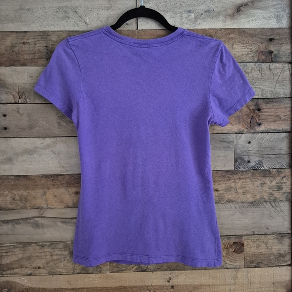 Panic At The Disco Purple Tee with Swan and Roses - Picture 2 of 6